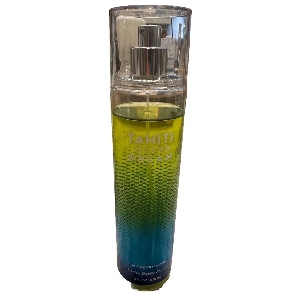 Bath & Body Works Tahiti Island Dream Fine Fragrance Mist Spray 8 Oz 90%